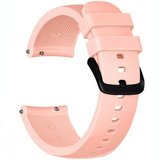 Curea ceas Smartwatch Samsung Galaxy Watch 4, Watch 4 Classic, Gear S2, iUni 20 mm Silicon Soft Pink